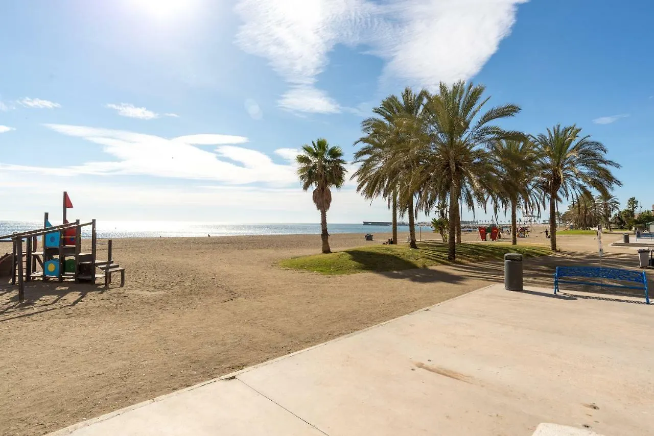 Mp1-Ocean Views Apt On The Beach Apartment Malaga
